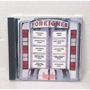 Foreigner Records CD 1983 Atlantic Greatest Hits Cold As Ice Urgent
